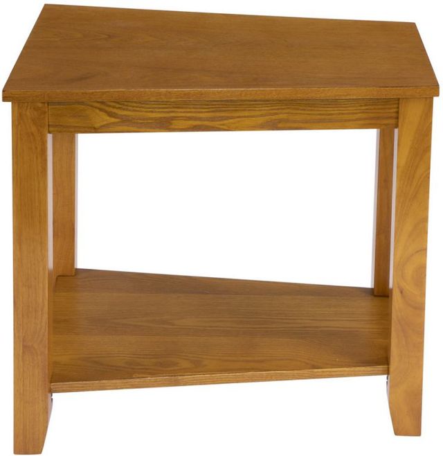 Mazin Furniture Elwell Brown Chairside Table-3