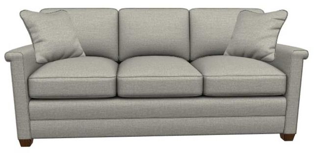 La-Z-Boy® Bexley Gray Queen Sleeper Sofa-1