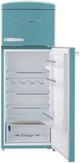 Unique® Appliances Classic Retro 22'' 7.5 Cu. Ft. Ocean Mist Turquoise Top Freezer Refrigerator-3