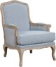 Elements International Artesia Midtown Light Blue Arm Chair-0