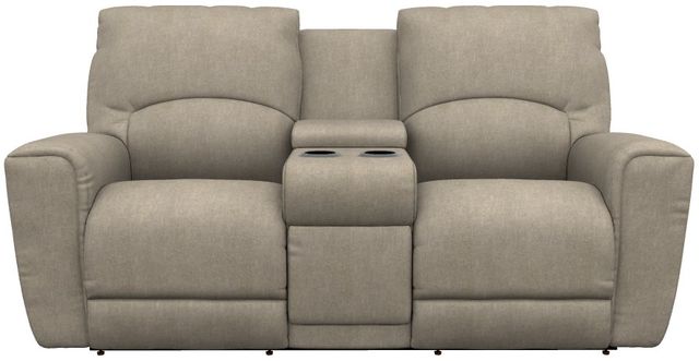 La-Z-Boy® Cassian Birch Manual Reclining Loveseat with Console-1