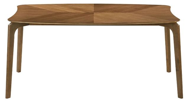 Armen Living Kalia Walnut Dining Table-3