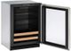U-Line® 2000 Series 4.9 Cu. Ft. Stainless Steel Wine Cooler-1