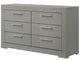 Coaster® Ives Gray High Gloss Dresser-2