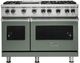 Viking® 5 Series 48'' Eucalyptus Pro Style Natural Gas Range with Griddle-0