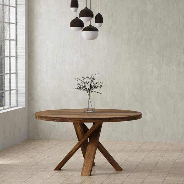 Parker House® Crossing Downtown Amber Round Dining Table-2