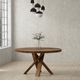 Parker House® Crossing Downtown Amber Round Dining Table-2