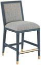 Currey & Company Santos Vintage Navy Counter Stool-0