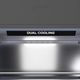 ZLINE Autograph Edition 36" 19.8 Cu. Ft Satin Stainless Steel Built In French Door Refrigerator with Matte Black Accents-3