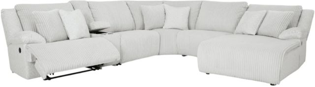 Signature Design by Ashley® Top Tier 6-Piece Alloy Manual Reclining Sectional and Chaise-1