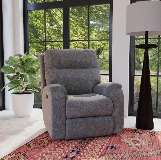 Flexsteel® Customizable Penn Power Rocking Recliner with Power Headrests and Lumbar-2