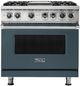 Viking® 5 Series 36'' Squall Pro Style Dual Fuel Range with Griddle-0