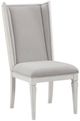 ACME Furniture 2-Piece Katia Light Gray/Weathered White Hostess Chair Set-0