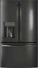 GE Profile™ 36" 22.23 Cu. Ft. Black Stainless Steel Counter Depth French Door Refrigerator-0