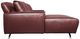 Fornirama 790 2-Piece Burgundy Sectional Set-3
