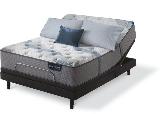 Serta® iComfort® Hybrid Blue Fusion 200 Plush Twin Mattress-4