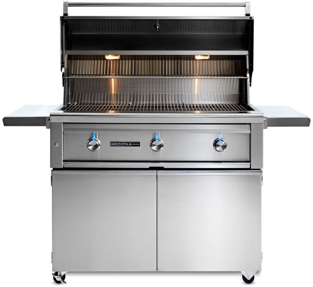 Lynx® Sedona 42" Stainless Steel Freestanding Grill-1
