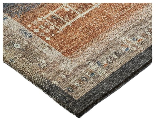 Dalyn™ Rug Company Karaj Brown 8'x10' Style 2 Area Rug-2