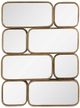 Uttermost® Canute Antiqued Gold Mirror-0