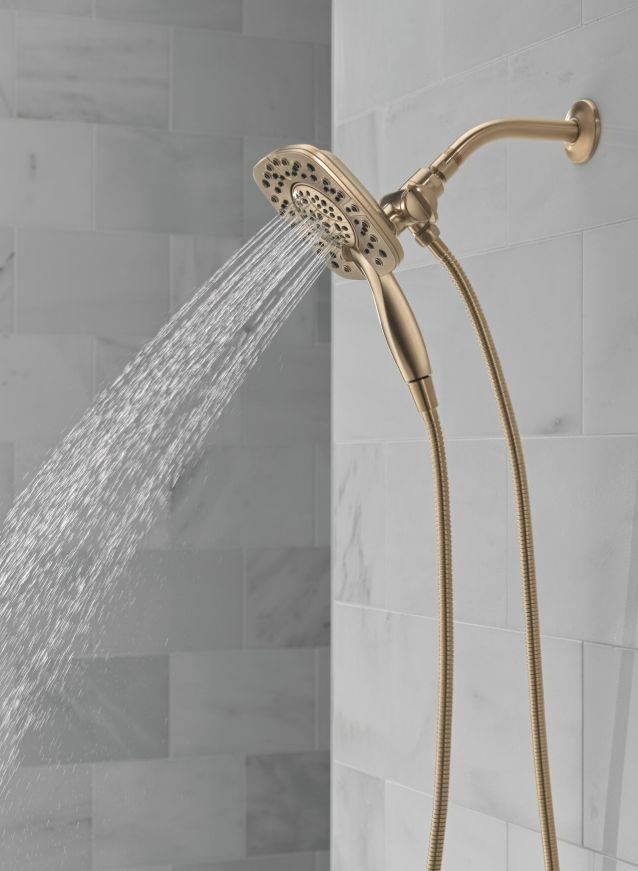 Delta Universal Showering In2ition® HSSH Champagne Bronze 1.75 GPM 4-Setting-3