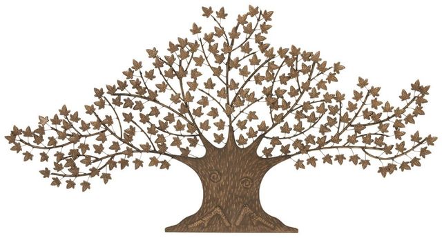 Deco Marche Brown 73" Tree Wall Decor-0