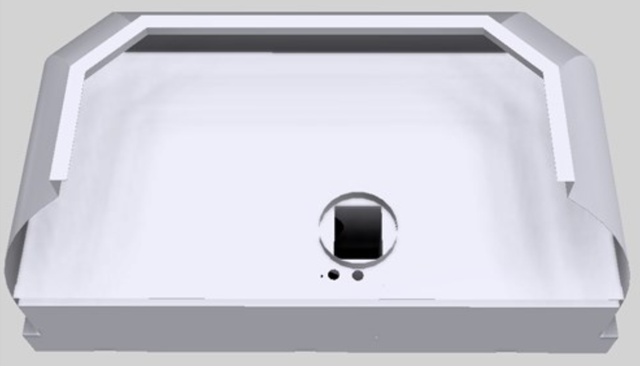 Vent-A-Hood® Designer Series 48" White Wall Mounted Range Hood-2
