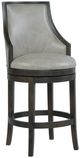 Fairfield® Customizable Pelle Provisions Robroy Leather Swivel Bar Stool-0