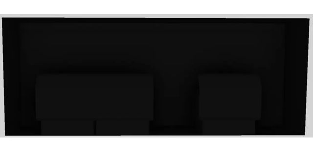 Vent-A-Hood® 54" Black Contemporary Wall Mounted Range Hood-2