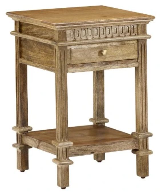 Jaipur Furniture Giovanni Brown Side Table-0