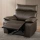 Furniture of America® Onoria Brown Manual Recliner-1