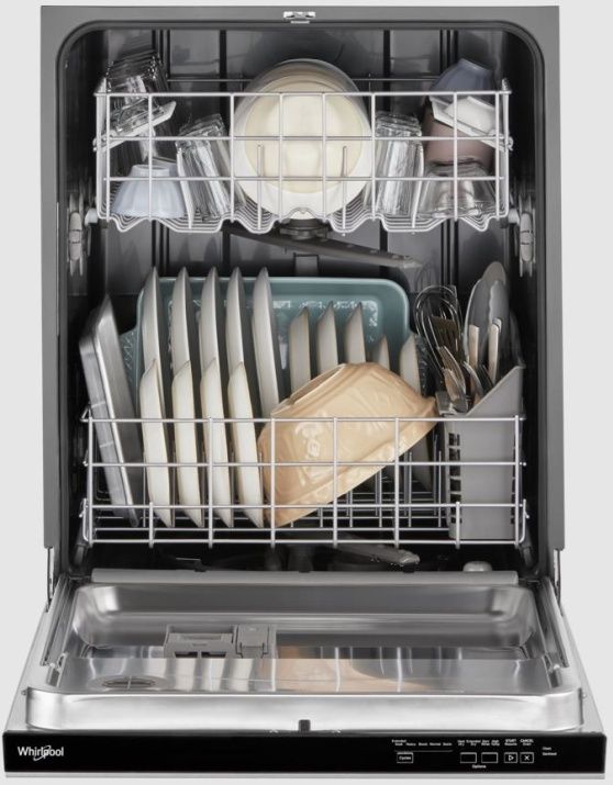 Whirlpool® 4 Piece Fingerprint Resistant Stainless Steel Kitchen Package-6