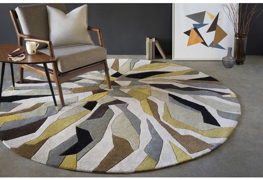 Surya Cosmopolitan Modern 8' Round Rug-1