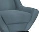 International Furniture Direct Tyne Blue Arm Chair-3
