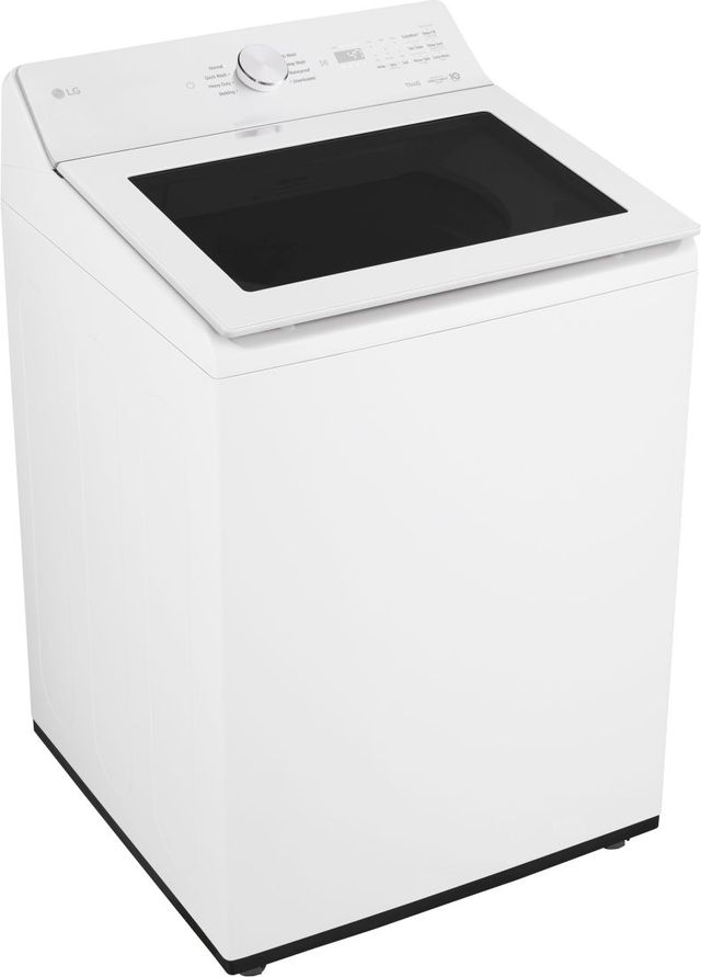 LG 4.8 Cu. Ft. Alpine White Agitator Top Load Washer with EasyUnload™ & AI Sensing-2