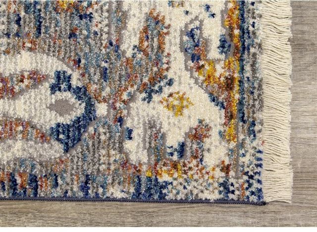 Kalora Interiors Evora Grey Blue 2'8" x 4'11" Rug-2