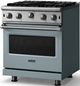 Viking® 5 Series 30" November Sky Pro Style Natural Gas Range-2