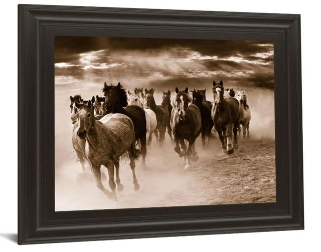 Classy Art Running Horses by Monte Naglar Wall Art-1