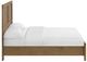 Whittier Wood® Furniture Bailey Nutmeg King Panel Bed-3