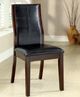 Furniture of America® Townsend 2-Piece Brown Cherry/Espresso Dining Side Chair Set-1