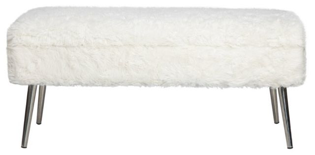 Jofran Inc. Huggy Natural Storage Bench-1