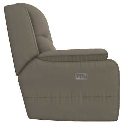 La-Z-Boy® Dorian Fossil Power Reclining Sofa with Headrest-2