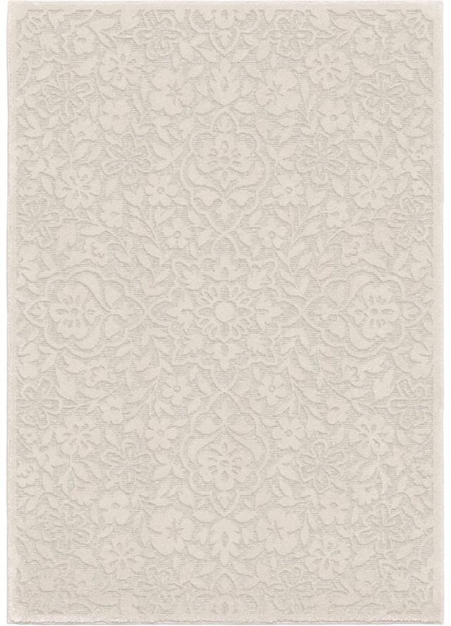 Orian Boucle' Cottage Floral Natural 7'9" x 10'10" Rug-0