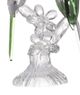 A & B Home Green Parrot Duo Glass Accent-1