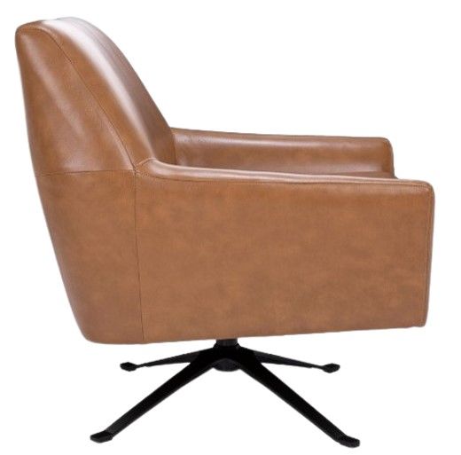 Decor-Rest® Furniture LTD Customizable 3097 Leather Swivel Chair-2