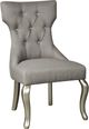Signature Design by Ashley® Coralayne 5-Piece Silver Dining Table Set-2