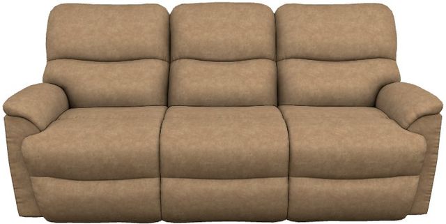 La-Z-Boy® Trouper Camel Power Reclining Sofa with Headrest-1
