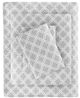 Olliix by True North by Sleep Philosophy Cozy Flannel Grey Geo Twin 100% Cotton Printed Sheet Set-0