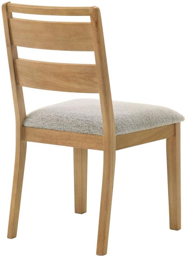Coaster® Duncan Washed Oak Ladder Back Dining Side Chair-3