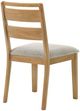 Coaster® Duncan Washed Oak Ladder Back Dining Side Chair-3