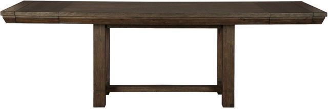 Millennium® by Ashley® Dellbeck Brown Dining Extension Table-2